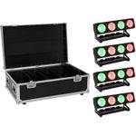 EUROLITE Set 4x LED PMB-4 COB QCL 30W Leiste + Case (20000996)