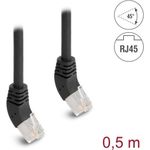 DeLOCK 80260 Netzwerkkabel Schwarz 0,5 m Cat6a SF/UTP (S-FTP) (80260)