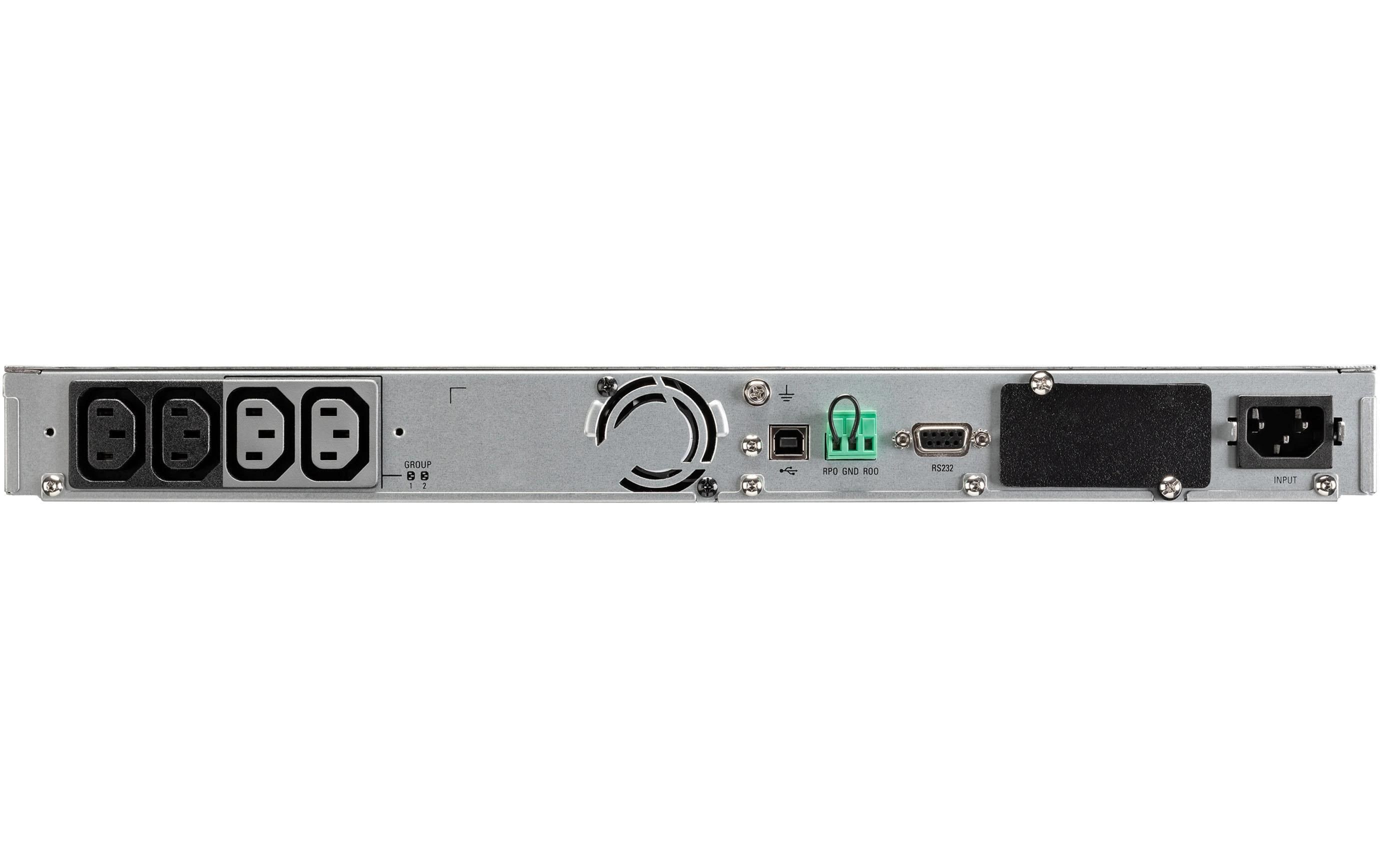 Eaton 5P 850i 850 VA 680 W Rack 1U Schwarz, Silber