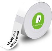 Olympia 6311 - Etikettenrolle 14 mm x 40 mm 180 Etiketten weiß (6311)