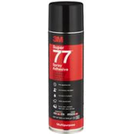 3M Sprühkleber Super 77, beige, 500 ml für dauerhafte Verbindungen, besonders für Styropor, - 1 Stück (77)