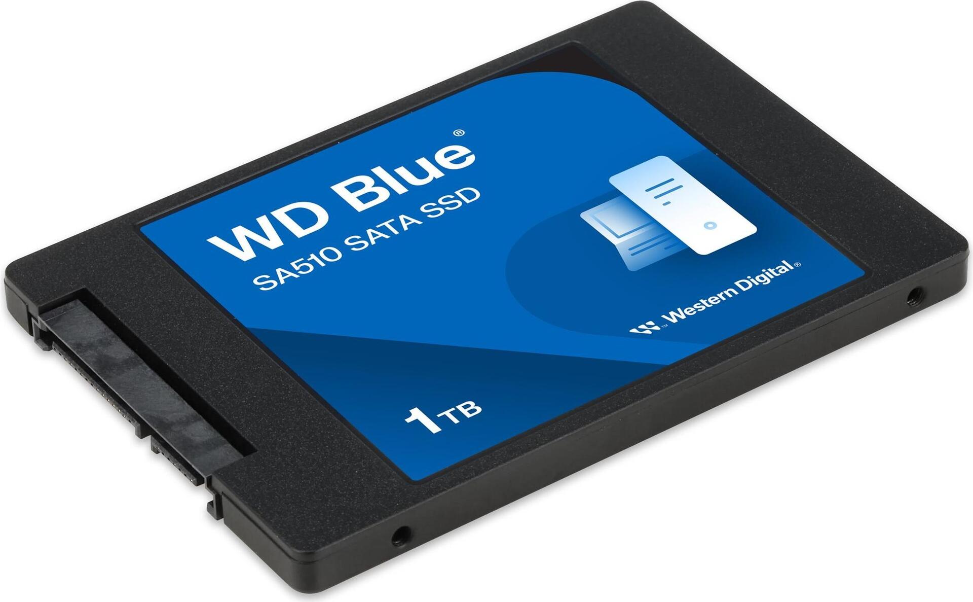 Western Digital WD Blue SA510 1 TB SSD 2.5" SATA III Blau