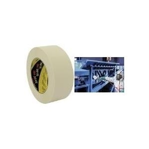 3M Krepp-Klebeband 301E, 24 mm x 50 m, Papier, beige Der Industrieprofi für Lackierarbeiten, einsetzbar für - 1 Stück (3012450)