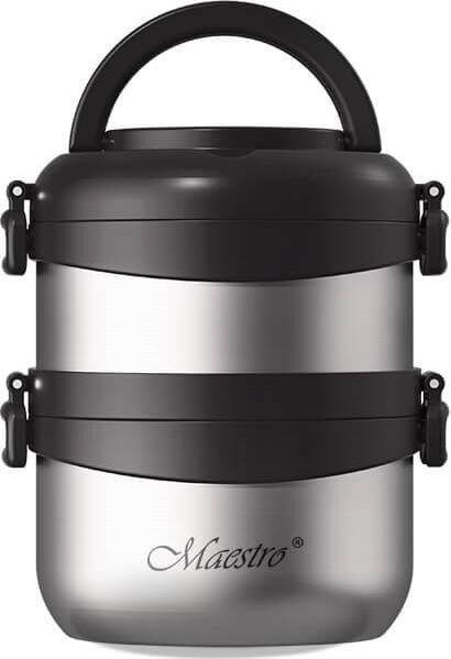 Maestro MR-1635-150 Thermoskanne schwarz, stahlfarben (MR-1635-150)