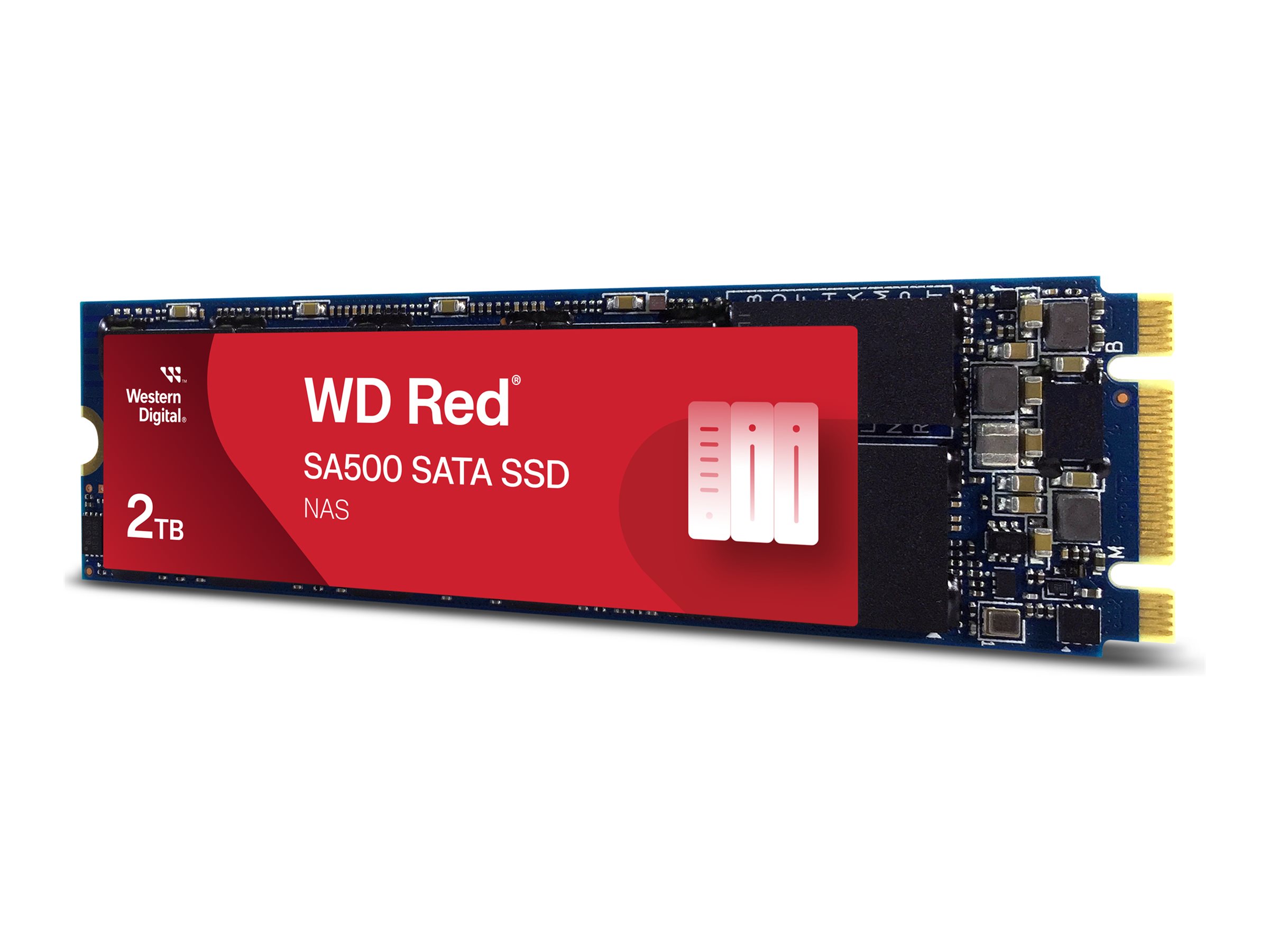 Western Digital WD Red SA500 WDS200T1R0B 2 TB M.2 2280 SATA SSD