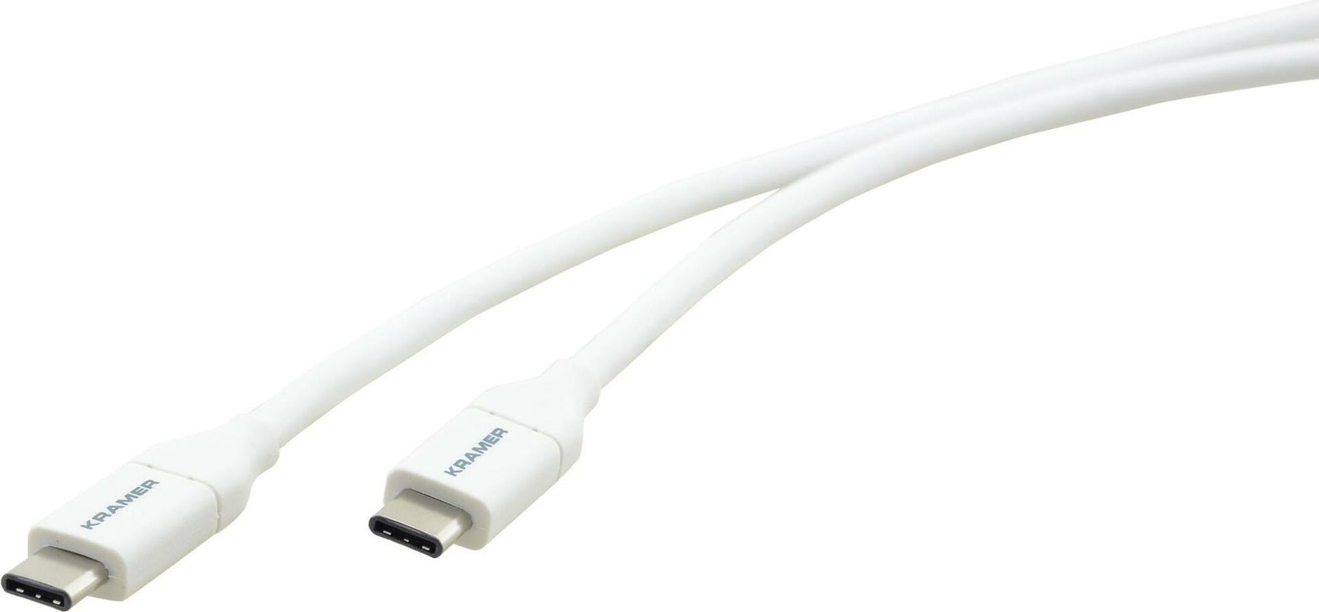 Kramer Electronics C-USB/CC-6 USB Kabel 1,8 m USB C Männlich Weiß (96-02357006)