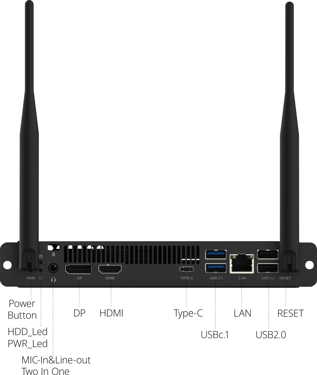Legamaster AL OPS Computer AL-i5-1235U Barebone