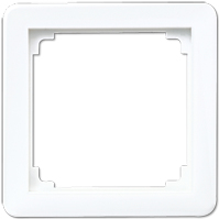 JUNG CD 590 ZA WW. Produktfarbe: Weiß, Markenkompatibilität: Ackermann, Material: Thermoplast (CD590ZAWW)
