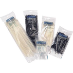 ABB Ty-Rap® Kabelbinder mit Stahlnasenverschluss (L x B) 92 mm x 2.4 mm TY523MR Farbe: Transparent 100 St. ABB (TY523MR)