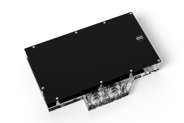 Alphacool Eisblock Aurora Geforce RTX 4090 GameRock + Phantom Backplate Schwarz, Edelstahl