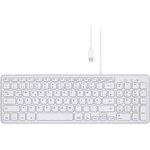 Perixx PERIBOARD-213 DE W USB Tastatur Deutsch, QWERTZ Weiß (11960)