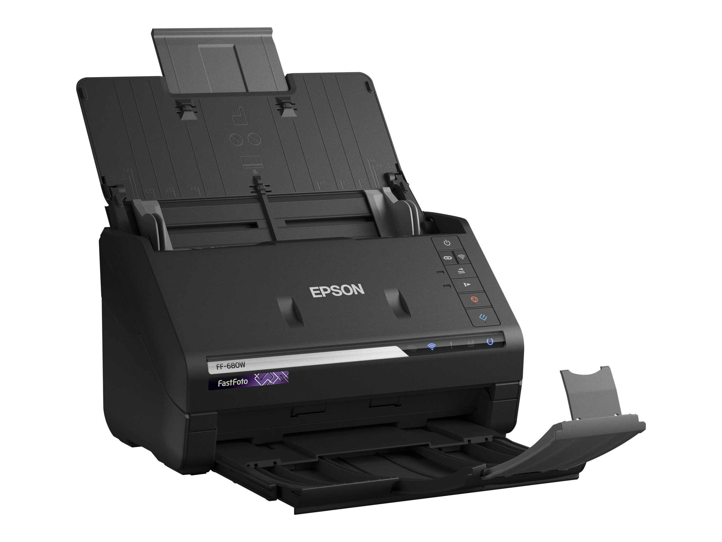 Epson FastFoto FF-680W Dokumentenscanner 600 dpi Duplex A4 USB 3.0 Wi-Fi Schwarz