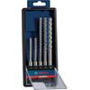 Bosch Expert 7x - Bohrersatz - für Beton, Stahlbeton, Granit, Festbeton, Gneis - 5 Stücke - 5 mm, 6 mm, 8 mm, 10 mm - SDS-plus - Länge: 115 mm, 165 mm (2608900197)