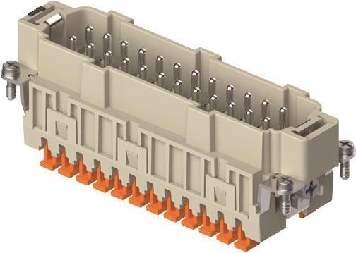 ILME Stifteinsatz Gr.104.27 CSHM 24 24P+PE Silber SQUICH 16A 500V 1 (CSHM24)