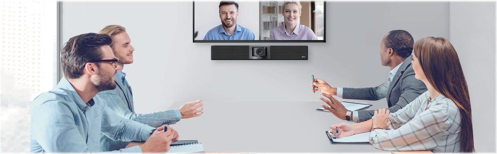 AVer VB342 Pro 4K Videokonferenzsystem 60 fps 3x Zoom 10 Mikrofone Schwarz