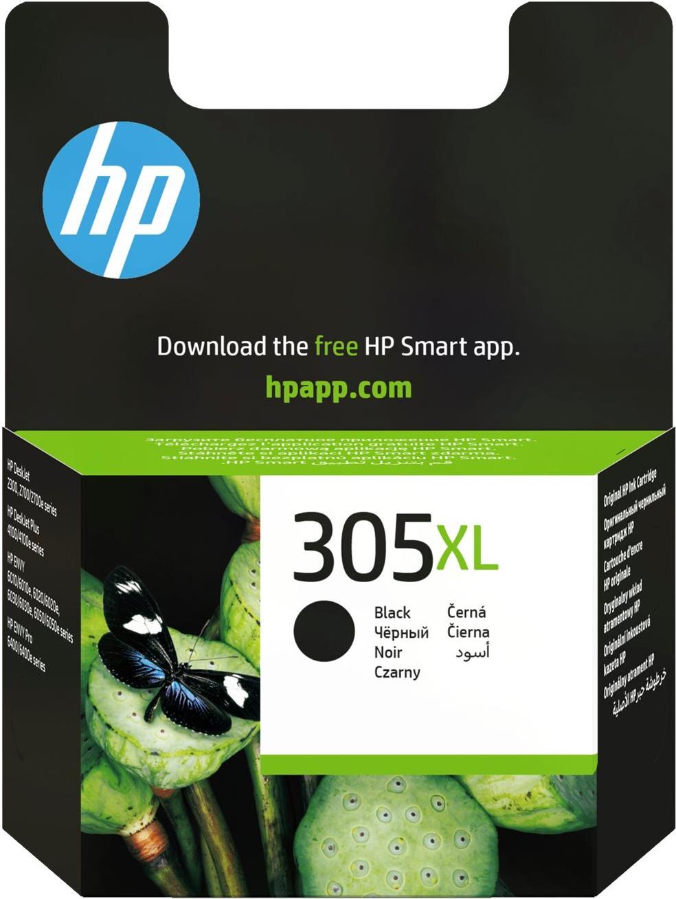 HP 305XL 4 ml Schwarz