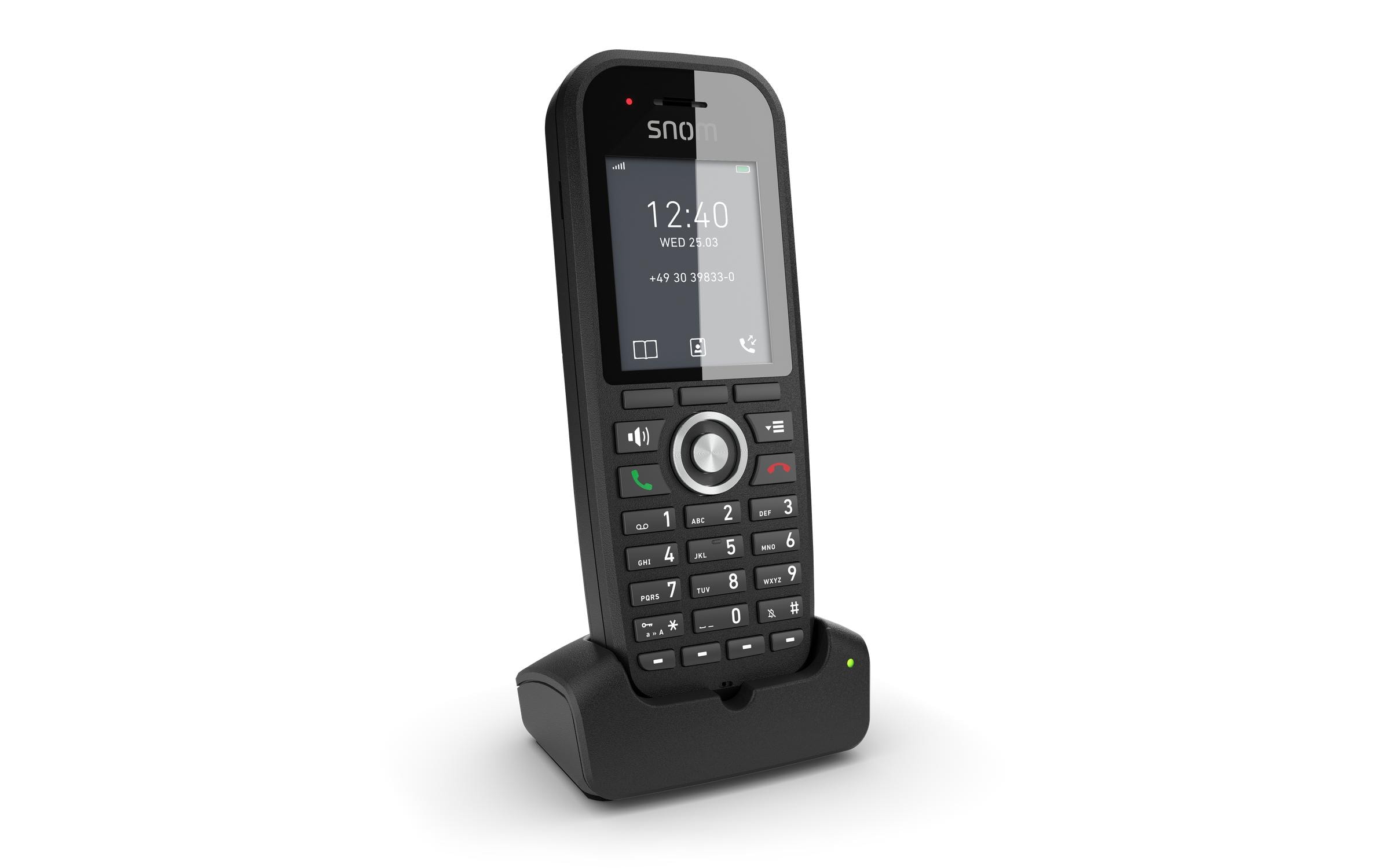 Snom M30 IP DECT Mobilteil EU Schwarz
