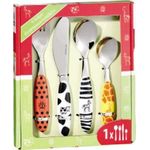 Esmeyer Kinderbesteck SAFARI 199-351 4tlg. Edelstahl poliert (199-351)