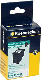 Soennecken Tintenpatrone 81168 wie HP CH563EE 301XL schwarz (81168)