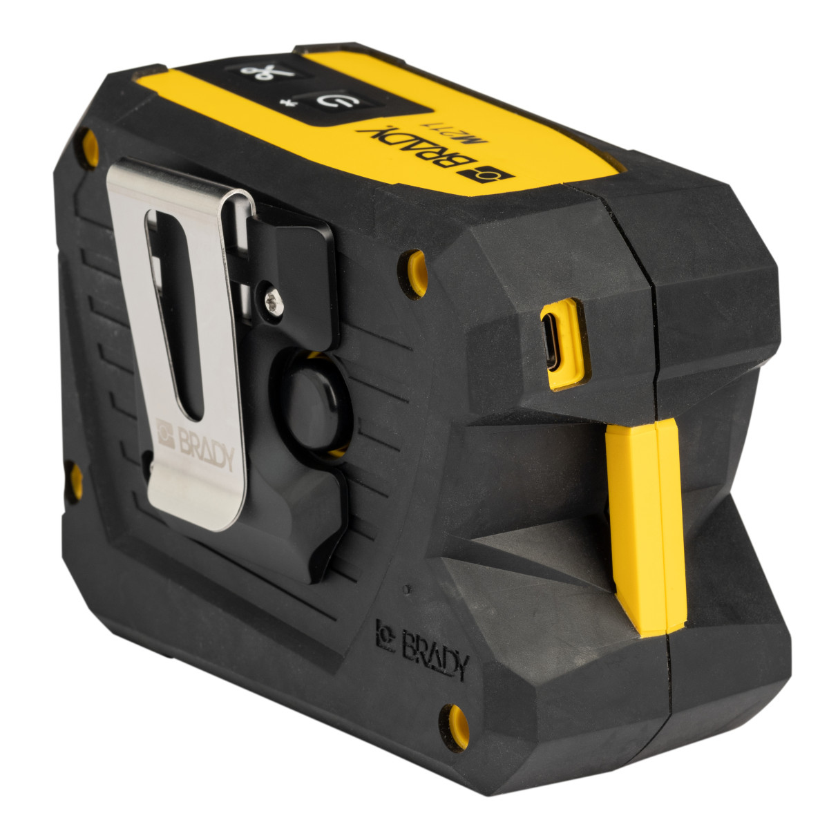 Brady M211 Mobiler Etikettendrucker Thermotransfer 203 dpi 19,05 mm Bluetooth Schwarz, Gelb