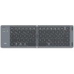 Hama Bluetooth®-Mini-Tastatur Travel 450, faltbar, kabellos, Schw., QWERTZ DE (00125136)