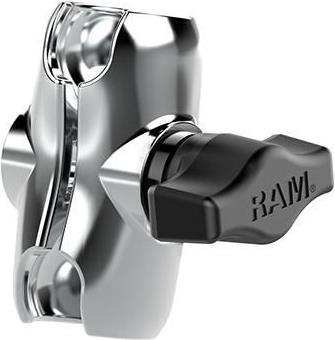 RAM Mounts CHROME RAM DBL SOCKT ARM (RAM-B-201-ACHU)