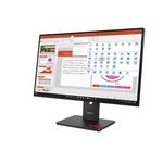 Lenovo ThinkVision T27-40, LED-Monitor - (68.6 cm (27 Zoll), schwarz, FullHD, IPS, USB-Hub, VGA, HDMI, DP, 120Hz Panel) [Energieklasse D] (64A5MAT6EU)