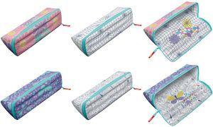 Maped Schlamper-Etui XXL FANCY "PASTEL LOVELY DAISY" dreieckige Form, mit XXL-Öffnung, 2 wendbare Seiten: - 1 Stück (931911)