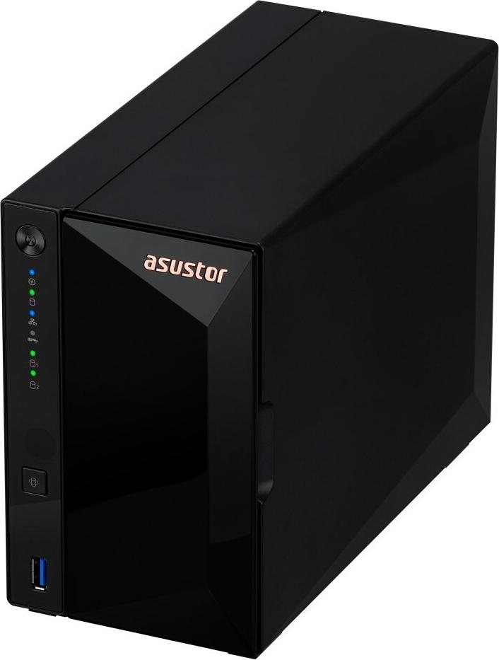 Asustor Drivestor 2 Pro Gen2 AS3302T v2 NAS-Server 2-Bay 2 GB RAM Schwarz