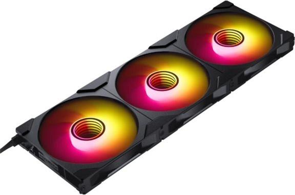 Phanteks M25 Gen2 PWM D-RGB Lüfter 3er-Pack - Reverse Blade 140mm schwarz (PH-F140M25R_G2_DBK01_3P)