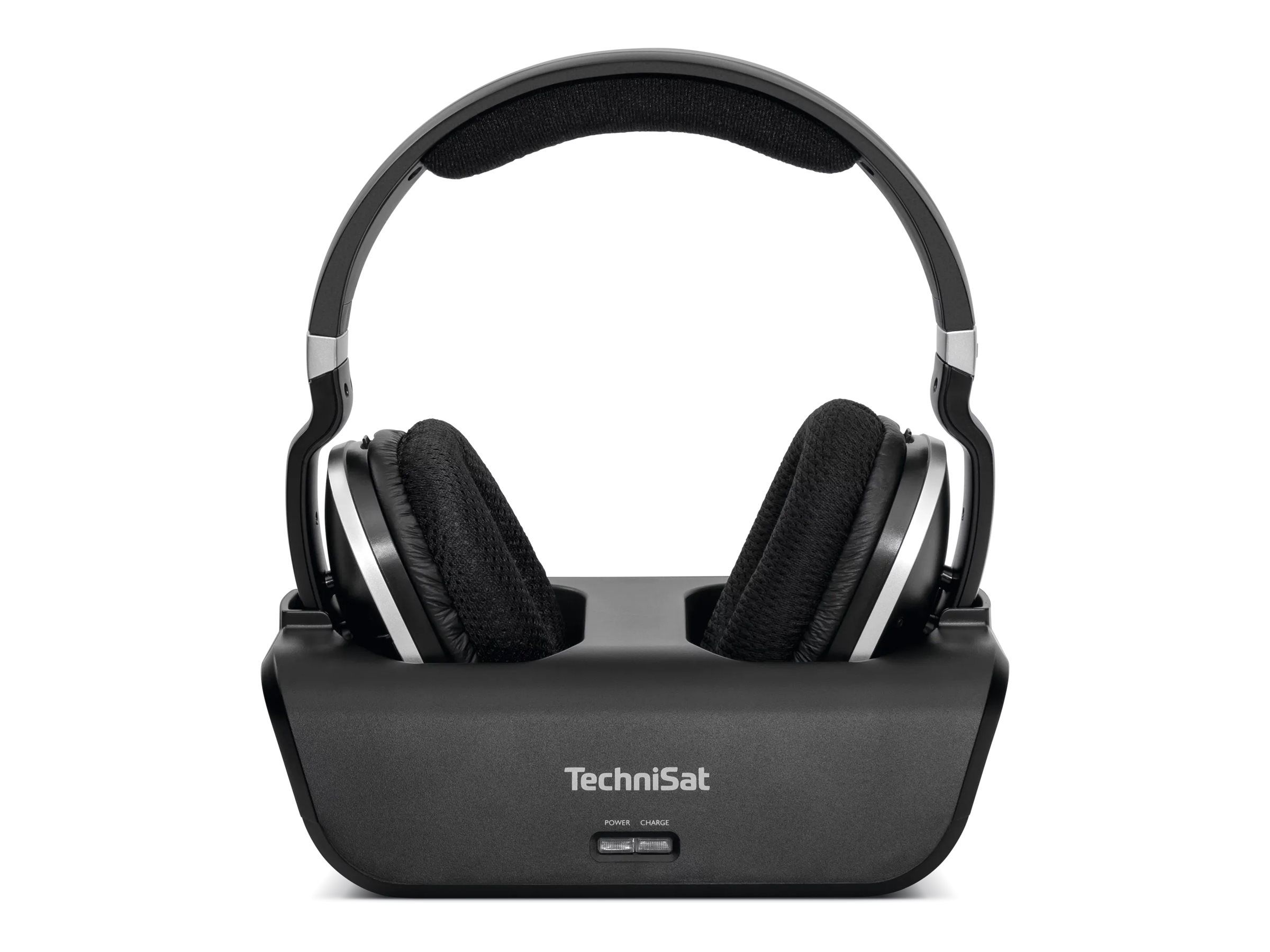 Technisat StereoMan 2 Over-Ear Funk-Kopfhörer Kabellos 2,4 GHz Schwarz, Silber