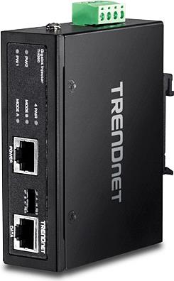 TRENDnet TI-IG60 Power Injector (DIN-Schienenmontage möglich) (TI-IG60)