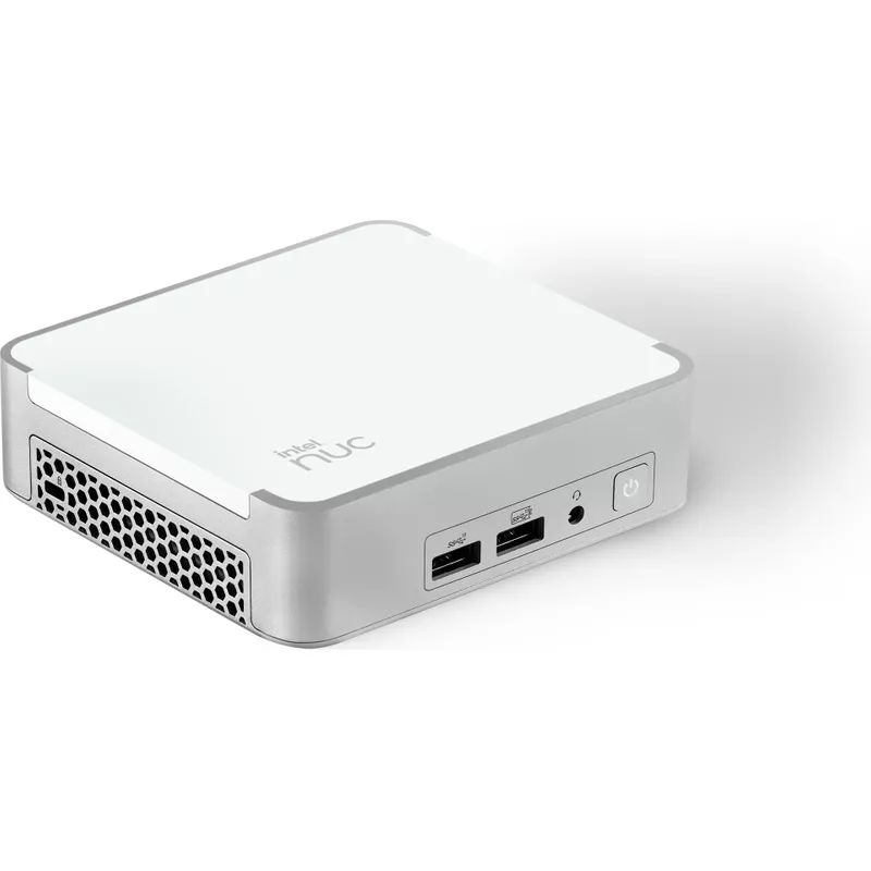 Intel NUC 13 Pro Desk Edition Kit (NUC13VYKi7) Nettop Silber - Weiß i7-1360P (RNUC13VYKI70002) (geöffnet)