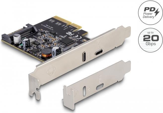 Delock USB-Adapter PCIe 3.0 x4 Low-Profile (90074)