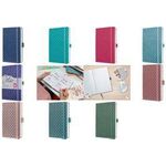 sigel Notizbuch Jolie Flair, Kunstleder, DIN A5, himmelblau 135 x 203 mm, liniert, 80 g/qm weißes Papier, Kunstleder - 1 Stück (JN119)