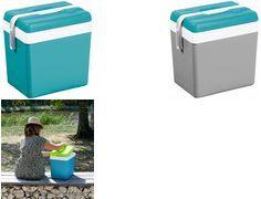 EDA Kühlbox, Kunststoff, 24 Liter, lagunenblau Box und Deckel: lagunenblau - 1 Stück (019761 B.LA)