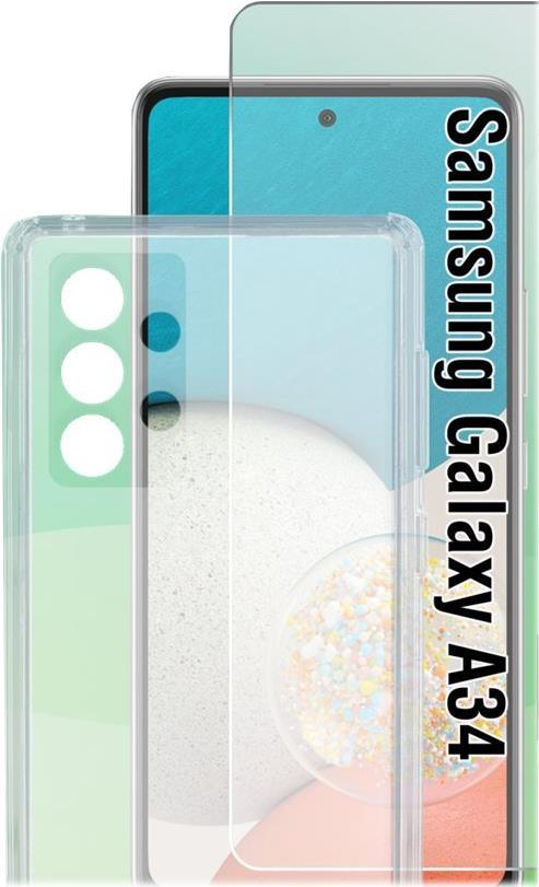 4Smarts 360° Starter Set X-Pro Glas + Case für Galaxy A34 (540316)
