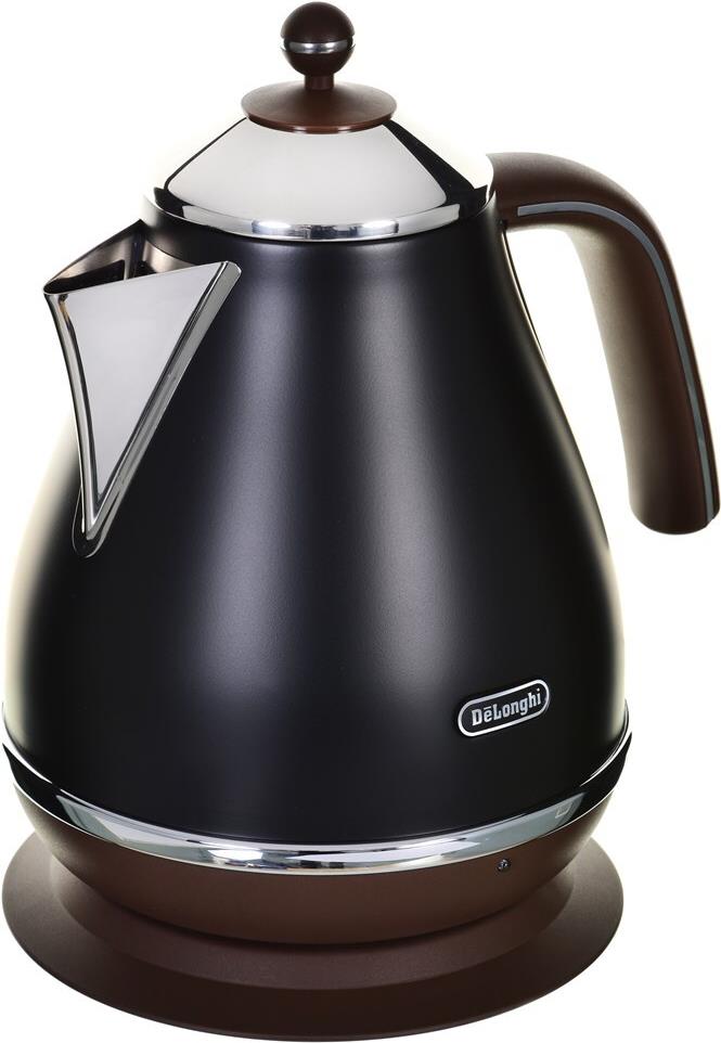 De'Longhi Icona Vintage KBOV 2001.BK Wasserkocher 1,7 l 2000 W Schwarz