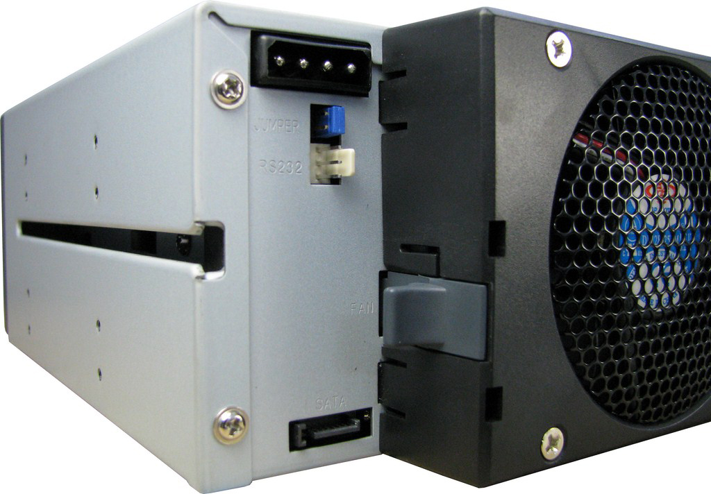 Inter-Tech CobaNitrox Sub-Raid SB-C 102 Internes RAID-Gehäuse 2.5"/3.5" SATA 3Gb/s RAID 1 Schwarz