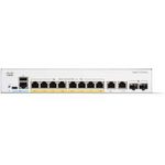 CISCO Catalyst 1300 8-Port Switch / Data-Only / 2 x 1G SFP Uplinks / external power supply (C1300-8T-E-2G) (geöffnet)