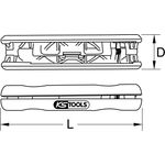 KS TOOLS Coaxial-Abisolierer, 4,8-7,5mm (115.1002)