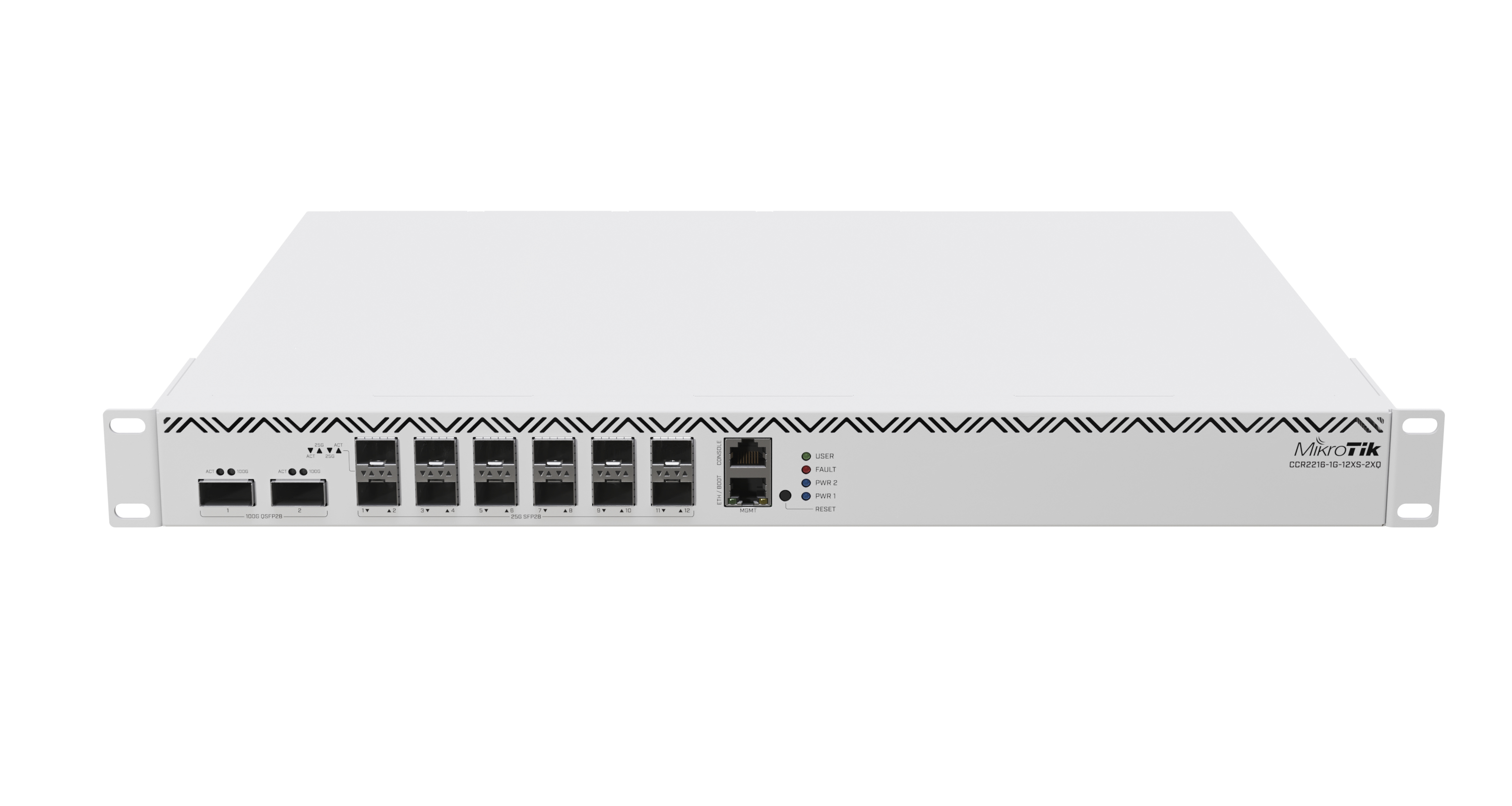 MikroTik Cloud Core Router CCR2216-1G-12XS-2XQ Silber