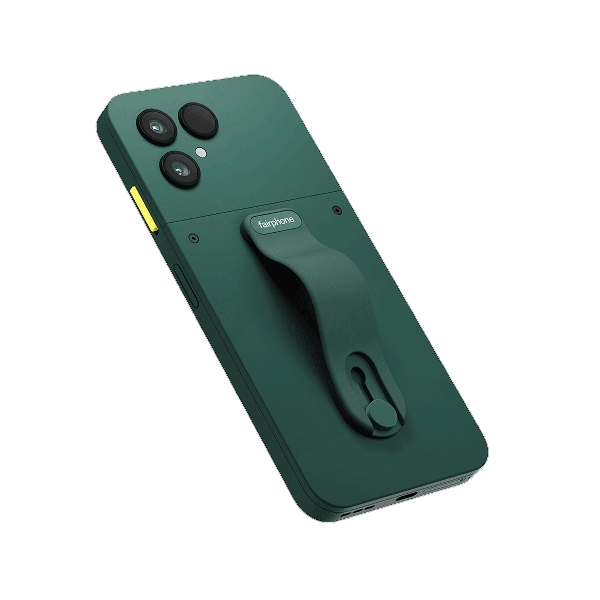 Fairphone 6 Rückabdeckung mit Finger Loop Forest Green