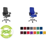 Topstar Bürodrehstuhl "Sitness 139,70cm (55"), anthrazit Bezug: 100 % Trevira CS, ergonomischer Orthositz, mit - 1 Stück (SD69X T22)