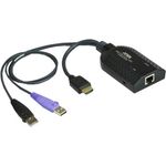 ATEN KA7168 HDMI USB Virtual Media KVM Adapter Cable with Smart Card Reader (CPU Module) - KVM-/Audio-/USB-Extender