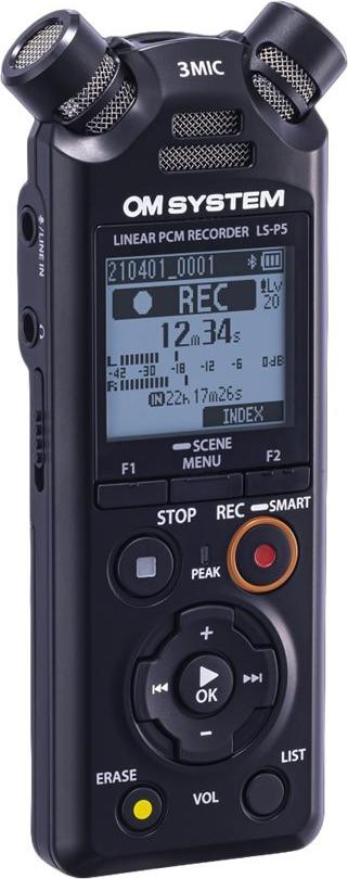 Olympus LS-P5 Voicerecorder Schwarz