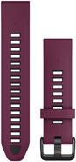 Garmin QuickFit-Armband 20 mm Silikon Merlot/Graphit (010-13391-04)