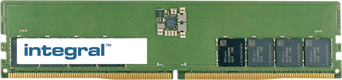 Integral 16GB PC RAM MODULE DDR5 5600MHZ PC5-44800 UNBUFFERED NON-ECC 1.1V 2GX8 CL46 EQV. TO M323R2GA3PB0-CWM FOR SAMSUNG Speichermodul 1 x 16 GB (M323R2GA3PB0-CWM)