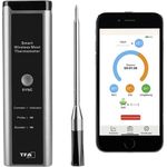 TFA Kabelloses BBQ Fleischthermometer SMART KÜCHEN-CHEF Grillthermometer (14.1515.10)