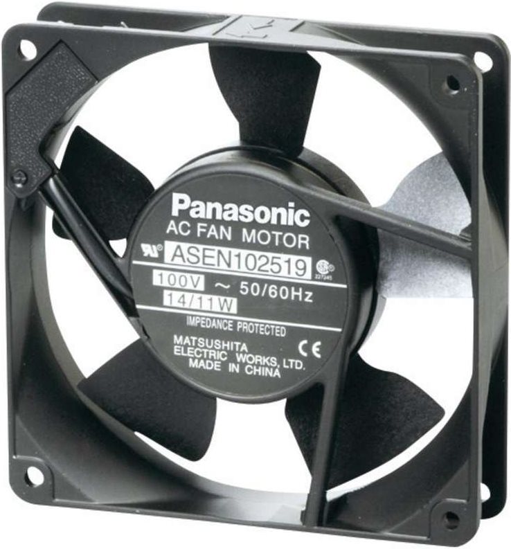 Panasonic Axiallüfter (Industrie) 230 V/AC 174 mü/h (B x H x T) 120 x 120 x 38 mm ASEN10416 (ASEN10416)